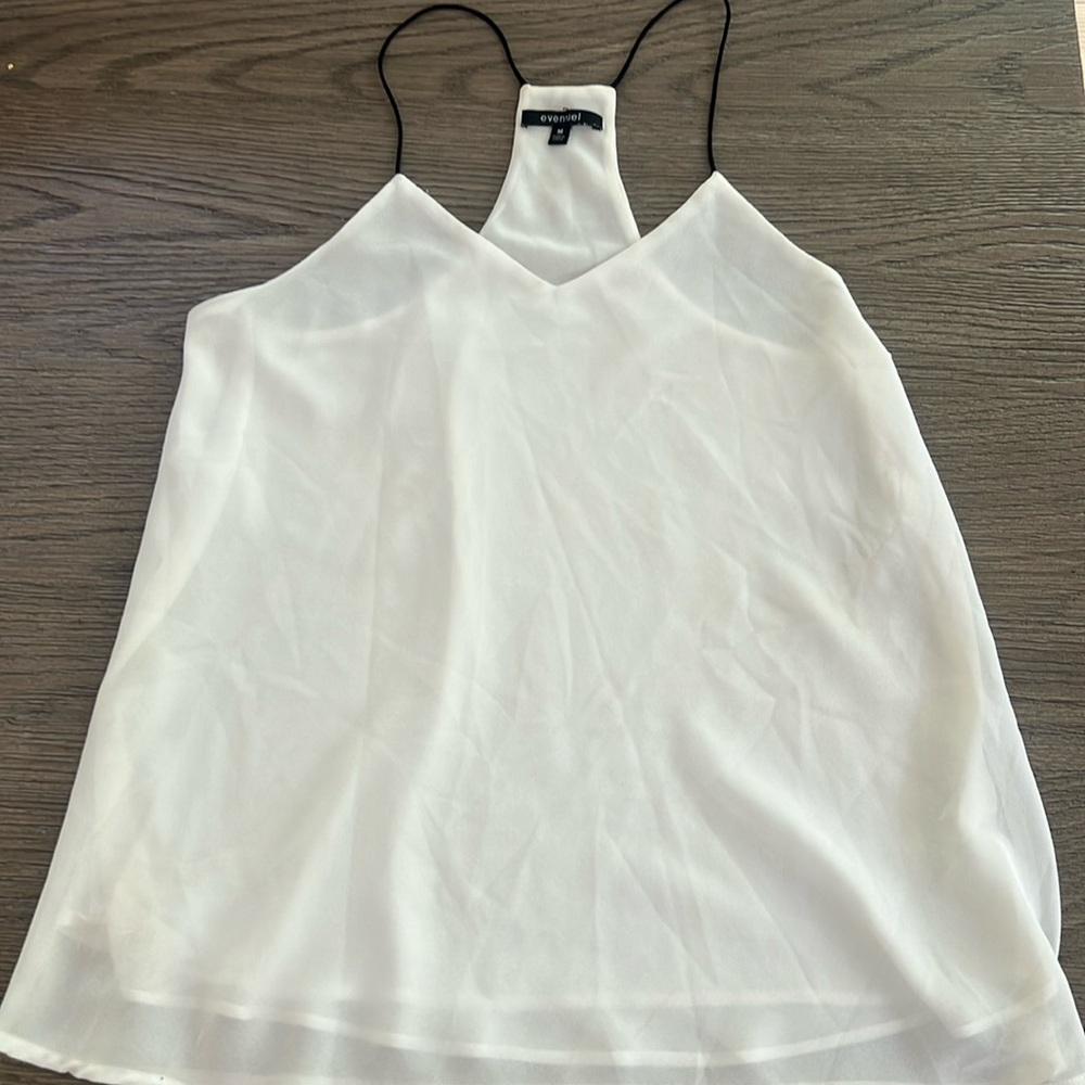 Evenuel women’s white tank top